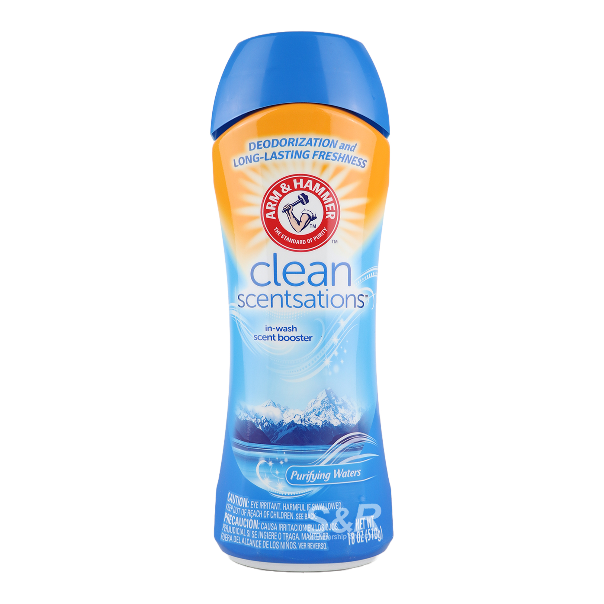 Arm & Hammer Clean Sensations In-Wash Scent Booster Purifying Waters 510g